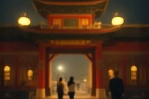 《白噪音档案》解说封面，录音棚里悬着的监听耳机